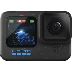 GOPRO Action Cam "HERO 12", schwarz, B:7,18cm H:5,08cm T:3,36cm, Camcorder, 5,3K Auslösung, 156 Sichtfeld, Bildstabilisierung, HDR, wasserdicht