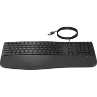HP 480 Comfort - Tastaturen - Englisch - Schwarz