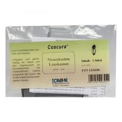 Nissenkamm Lauskamm grob/fein Kunststoff Coscura