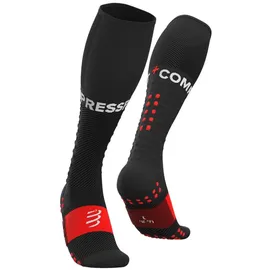 compressport Full Socks Run Kompressionssocken 2 Schwarz 39-41
