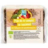 Vollkorn Reisbrot mit Sonnenblumenkernen