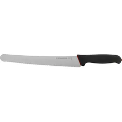Schneider - S-Grip Brotmesser, Welle, Griff: schwarz, rot, 260 mm