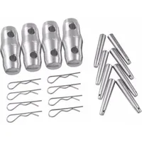 Alutruss QUADLOCK QL-ET Satz Konus/Zapfen/Splint, Montage Lichttechnik