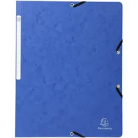Exacompta 5512E, Eckspannmappe, blau