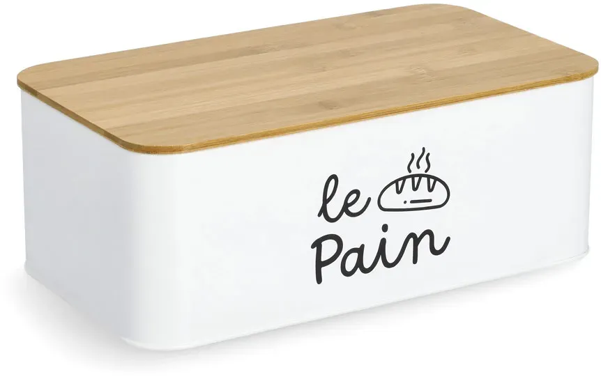 Brotkasten LE PAIN (BHT 33x12x18,50 cm) - weiß