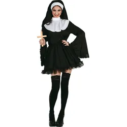 Sexy Nonnen Kostüm - M