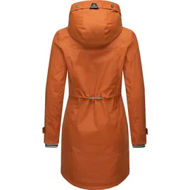 Peak Time "L60042", Damen, Gr. 4XL (48), rot (rotbraun), Obermaterial: 100% Polyurethan, Futter 1: 100% Polyester, Futter 2: 60% Baumwolle, 40% Polyester, Wattierung: 100% Polyester, modisch, tailliert ca.