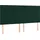 vidaXL Boxspringbett 180 x 200 cm Dunkelgrün