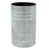 DanDiBo Ambiente Jigger 2cl 4cl Doppelmessbecher Messbecher Cocktail 20 ml 40 ml Edelstahl Barmaß Dosierer Alkohol Zertifikat Bar