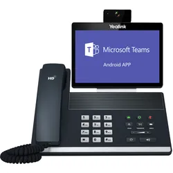 Yealink VP59 - IP-Videotelefon - mit Digitalkamera, Bluetooth-Schnittstelle mit