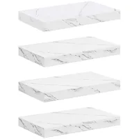 VidaXL Wandregal 40 x 23,5 x 4 cm Weiß