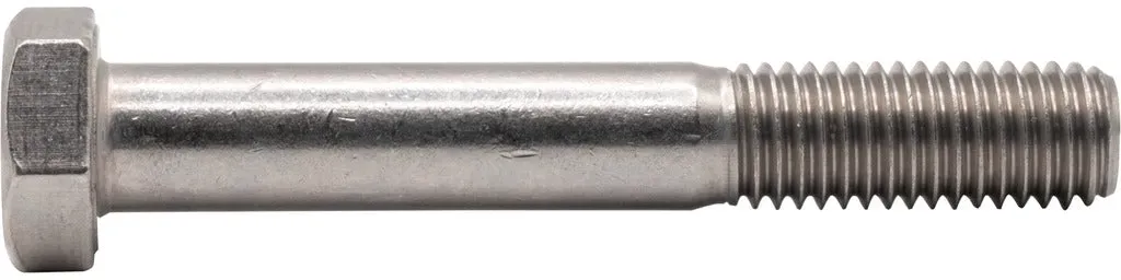 ISO4014/DIN931 Sechskantschrauben mit Schaft NIRO-A2 70 -  110 / 38 / SW24