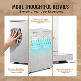 Vevor Milchshake-Maschine 120 W Standmixer