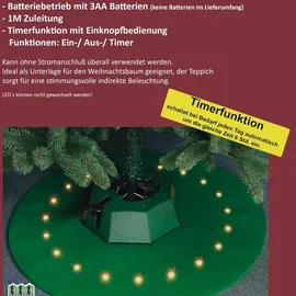FHS International F-H-S Christbaumständer Zubehör, Filzteppich