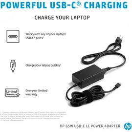 HP USB-C LC Power Adapter 1P3K6AA,