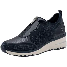 Marco Tozzi Feel Damen Slip-On Sneaker Blau 42