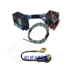 Volkswagen VW Adapter Radio- Navigationseinheit MFD2, RNS2, RCD300, Delta6 fü...