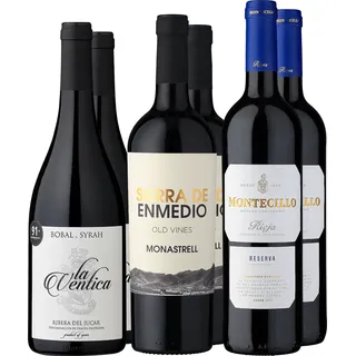 6er-Probierpaket »Spanische Rotwein-Trilogie«