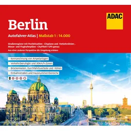 Adac Autofahreratlas Berlin 1:14.000