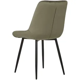 Beliani Esszimmerstuhl 2er Set MELROSE