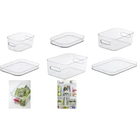 SmartStore Aufbewahrungsbox Compact Clear L 41 x 29 x 16 cm 15-tlg. transparent