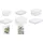 SmartStore Aufbewahrungsbox Compact Clear L 41 x 29 x 16 cm 15-tlg. transparent