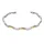 Boccia Titanium Damenarmband Titan Bicolor 0370-02 gold/silber