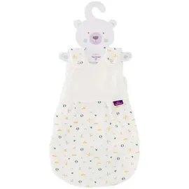 Träumeland Babyschlafsack Außenschlafsack LIEBMICH, Design BrummBrumm (1 tlg) bunt 68/74