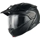 NEXX X.Lifecountry Plain Klapphelm - Matt-Schwarz - M