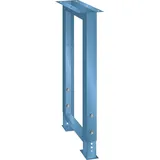 Lista Lista, Werkbankfuß 80x725x700-1050mm RAL5012 Lichtblau - Höhenverstellbar