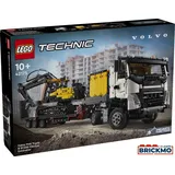 Lego Technic Volvo FMX LKW mit EC230 Electric Raupenbagger 42175