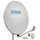 Schwaiger Satellitenschüssel Komplettset - Ø 88 cm Aluminium Offset Antenne in Hellgrau
