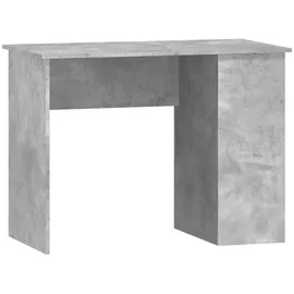 vidaXL Schreibtisch Betongrau 100x55x75 cm Holzwerkstoff