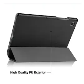 ESTUFF Folio für Galaxy Tab A8 10.5 Schwarz