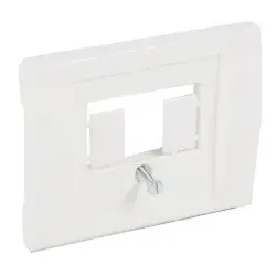 Legrand 771042 Abdeckung Telefon TAE Galea Farbe: Ultraweiß 1