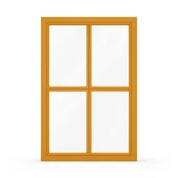 Sprossenfenster Holz-Alu, Helima Sprosse, IDEALU Classicline IV 68, 800 x 1200 mm, einteilig, festverglast, individuell konfigurieren