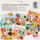 Ursus Bastelset Filzbilder Forest Friends,