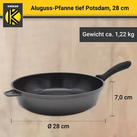 Krüger Potsdam Bratpfanne 28 cm tief