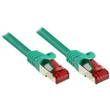 Good Connections Patchkabel Cat. 6, S/FTP, PiMF, PVC, 250MHz, grün, 50m