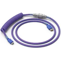 Glorious PC Gaming Race Coiled Cable Nebula Kabel lila PC