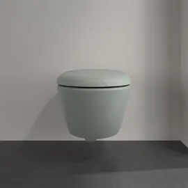 Villeroy & Boch Antao Wand-Tiefspül-WC mit WC-Sitz Morning Green CeramicPlus