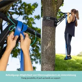 PULLUP & DIP Klimmzugstange/Dip Stange Schwarz