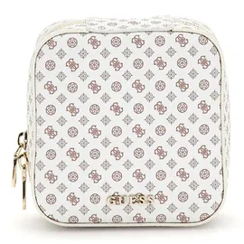 GUESS Schmuckschatulle Cube Jewelery Case White Logo Multi