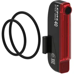 Lezyne Stick+ Rücklicht StVZO Schwarz Modell 2025