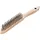 Lessmann Handbürste L.290mm 0,35mm Stahldraht 3-reihig