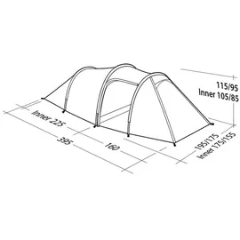 Robens Voyager Versa 3p Grün