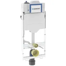 Geberit GIS Wand-WC-Element 461207002 mit Sigma, Unterputz-Spülkasten 12cm, mit Hygienespülung HS3/1 Wasseranschluss