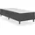 vidaXL Boxspringbett 100 x 200 cm Dunkelgrau