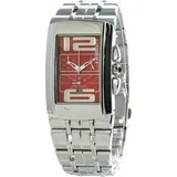 CHRONOTECH ct7018b05m - Dunkelrot/Silber