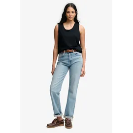 Superdry SCOOP NECK TANK Blau S